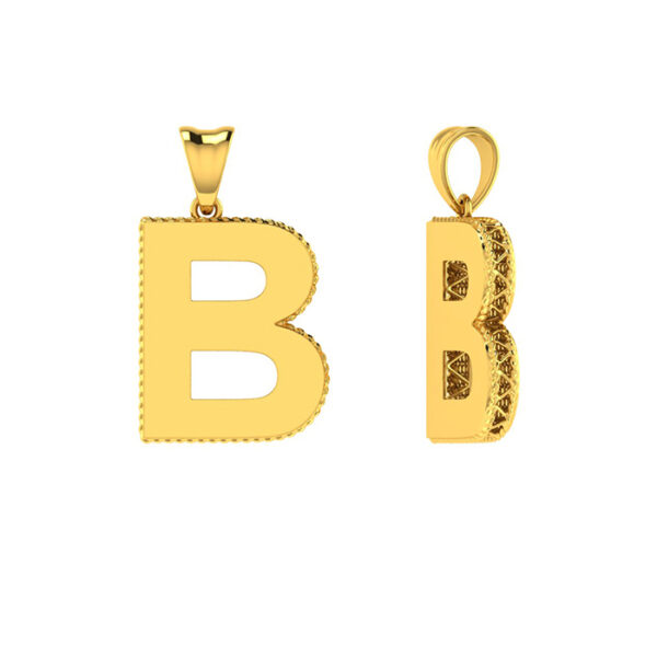 Alphabet Pendant  | BIS 916 Purity