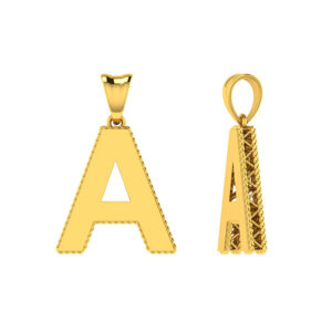 Alphabet Pendant  | BIS 916 Purity