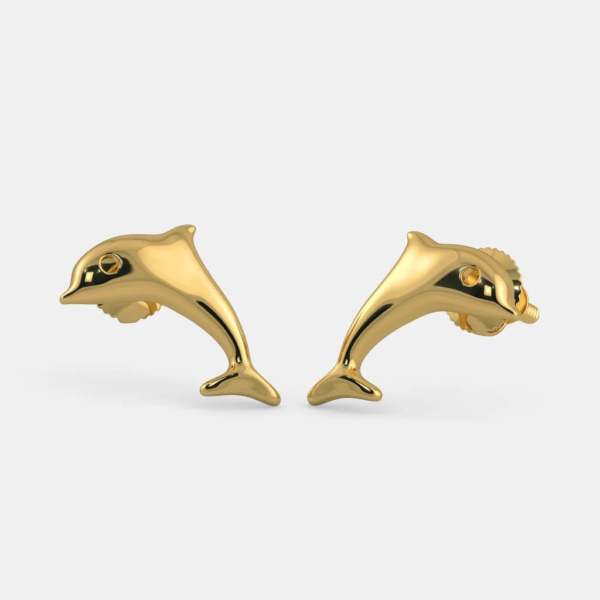 Dolphin Earring  | BIS 916 Purity