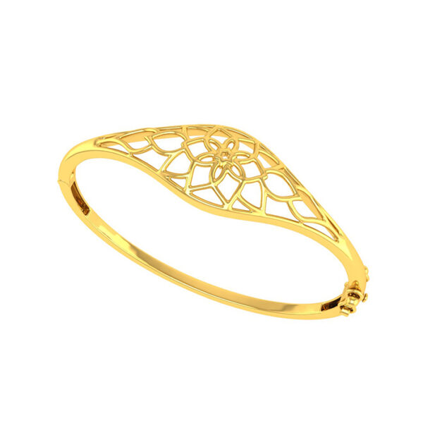 Fancy Oval Bangle  | BIS 916 Purity
