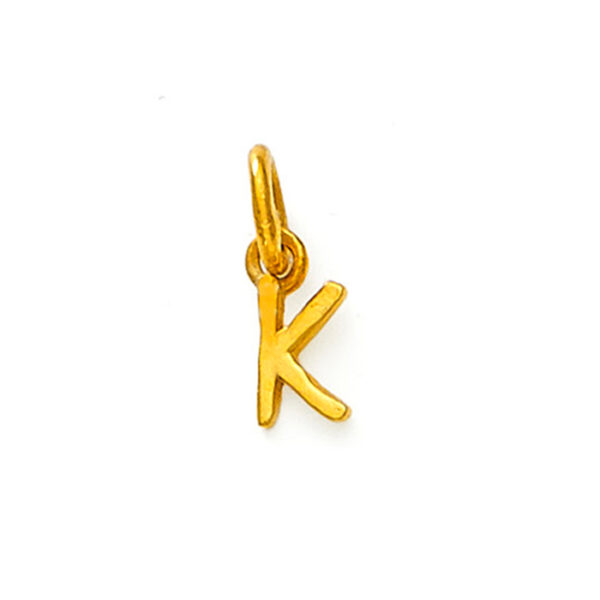 Alphabet Pendant  | BIS 916 Purity