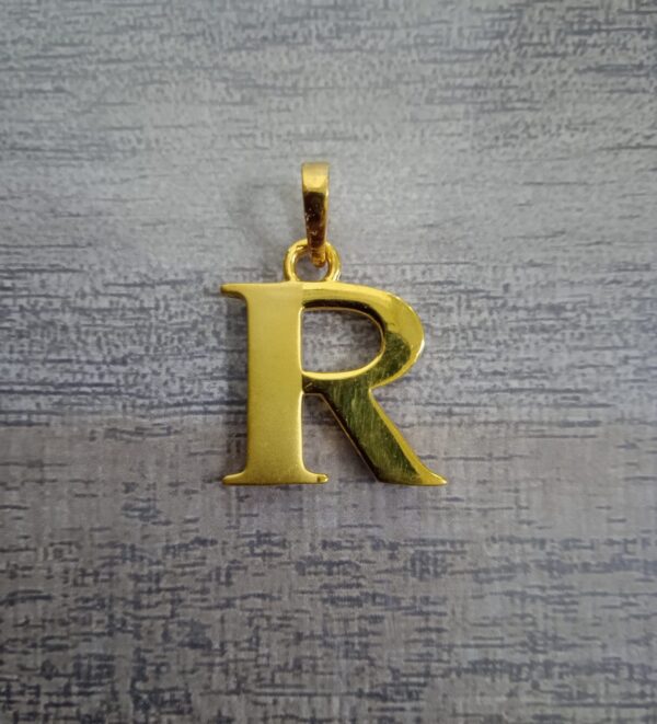 Alphabet Pendant  | BIS 916 Purity