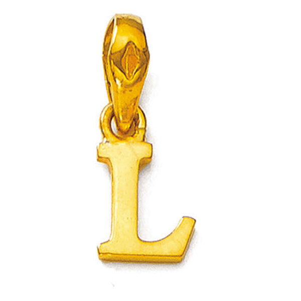 Alphabet Pendant | BIS 916 Purity