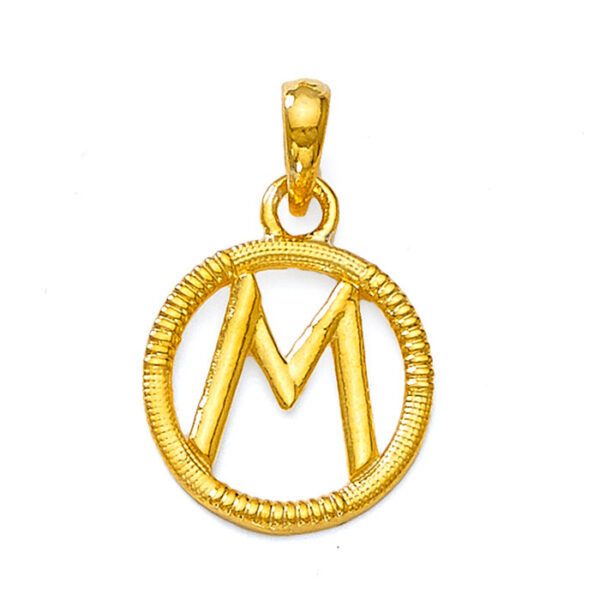 Alphabet Pendant | BIS 916 Purity