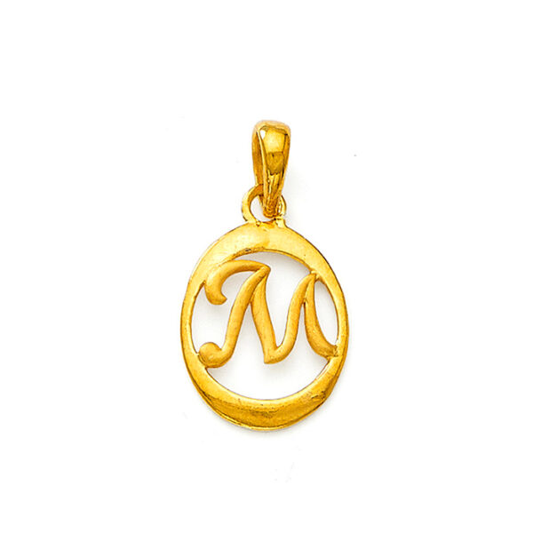 Alphabet Pendant  | BIS 916 Purity