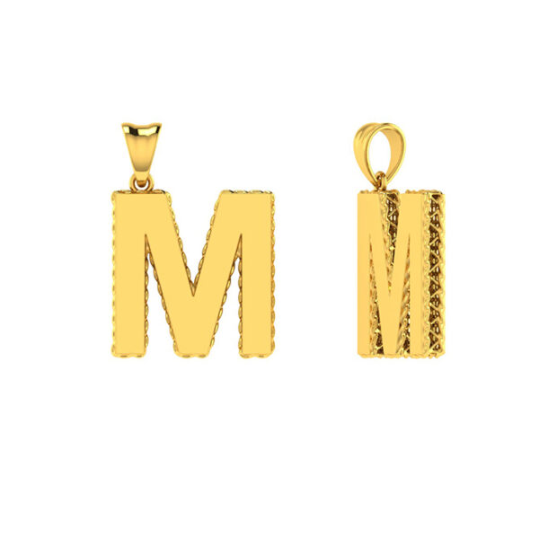 Alphabet Pendant  | BIS 916 Purity