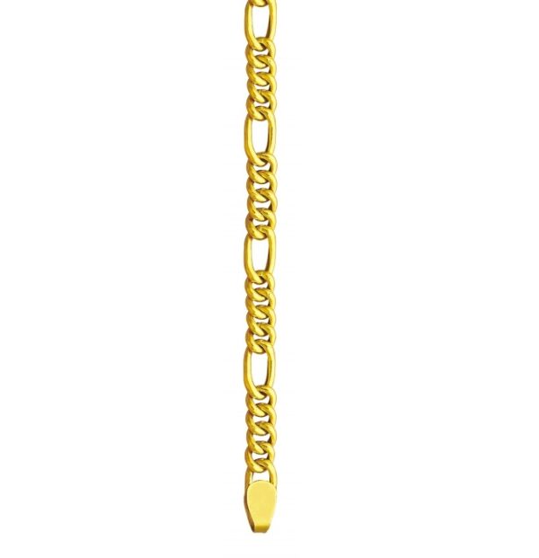 Hollow Figaro Chain | BIS 916 Purity