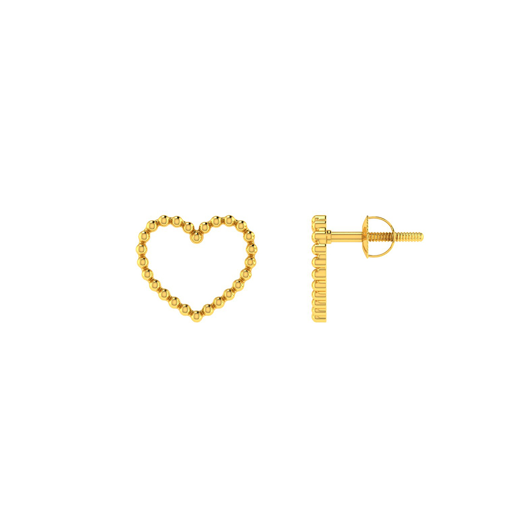 Heart Earring | BIS 916 Purity