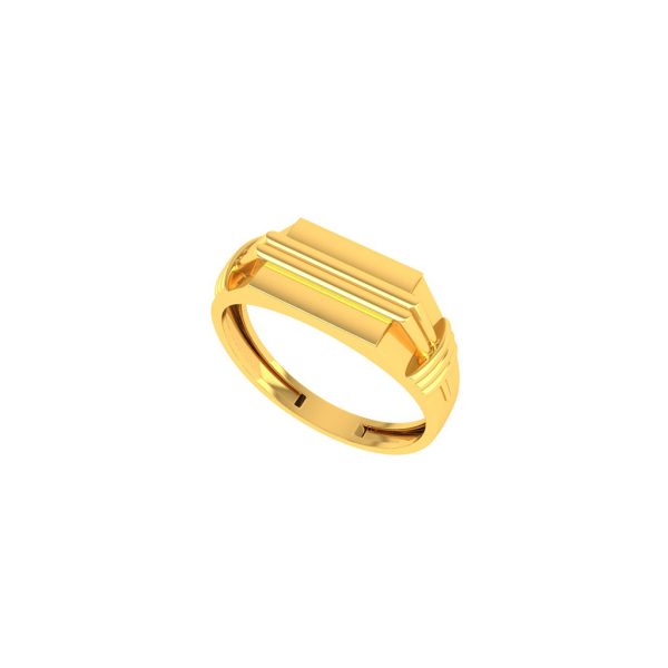 Paul Gold Fancy Gents Ring | BIS 916 Purity