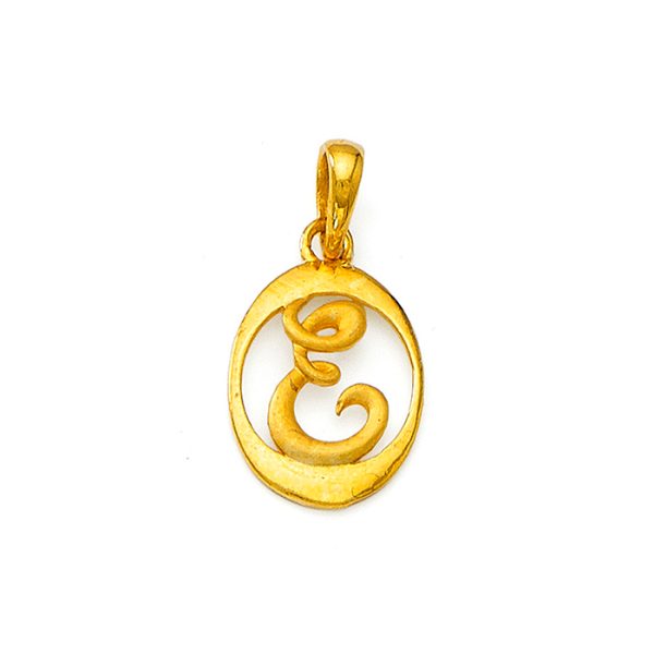 Alphabet Pendant  | BIS 916 Purity