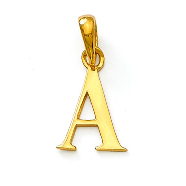 Alphabet Pendant  | BIS 916 Purity