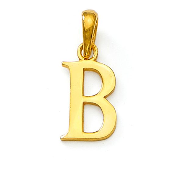 Alphabet Pendant  | BIS 916 Purity