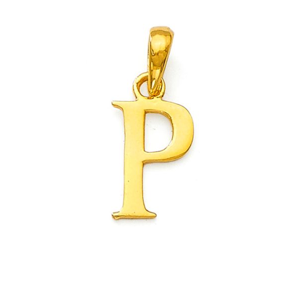 Alphabet Pendant  | BIS 916 Purity