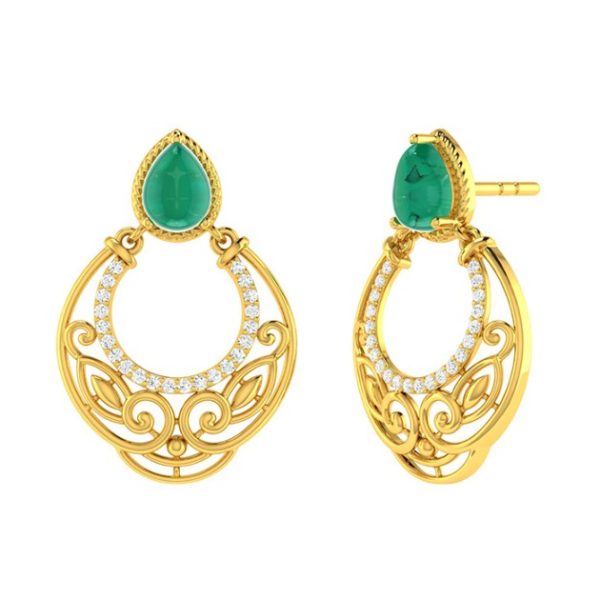 Fancy Earring  | BIS 916 Purity