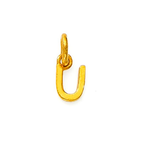 Alphabet Pendant | BIS 916 Purity