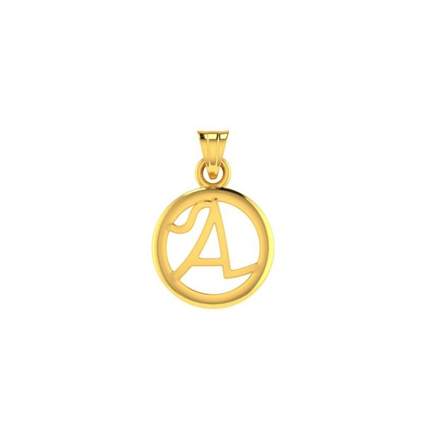 Alphabet Pendant  | BIS 916 Purity