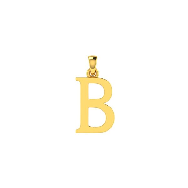 Alphabet Pendant  | BIS 916 Purity