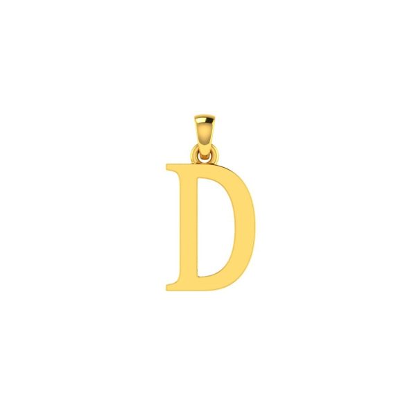 Alphabet Pendant  | BIS 916 Purity