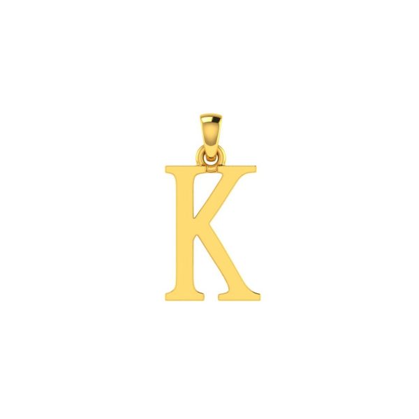 Alphabet Pendant  | BIS 916 Purity