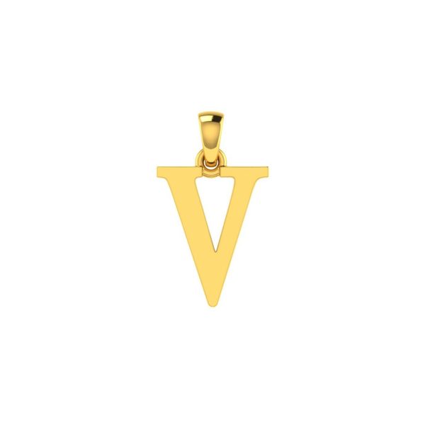 Alphabet Pendant  | BIS 916 Purity