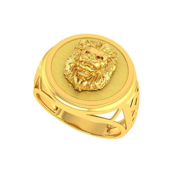 Paul Gold Fancy Gents Ring | BIS 916 Purity