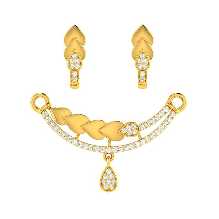 Fancy Mangalsutra Set | BIS 916 Purity